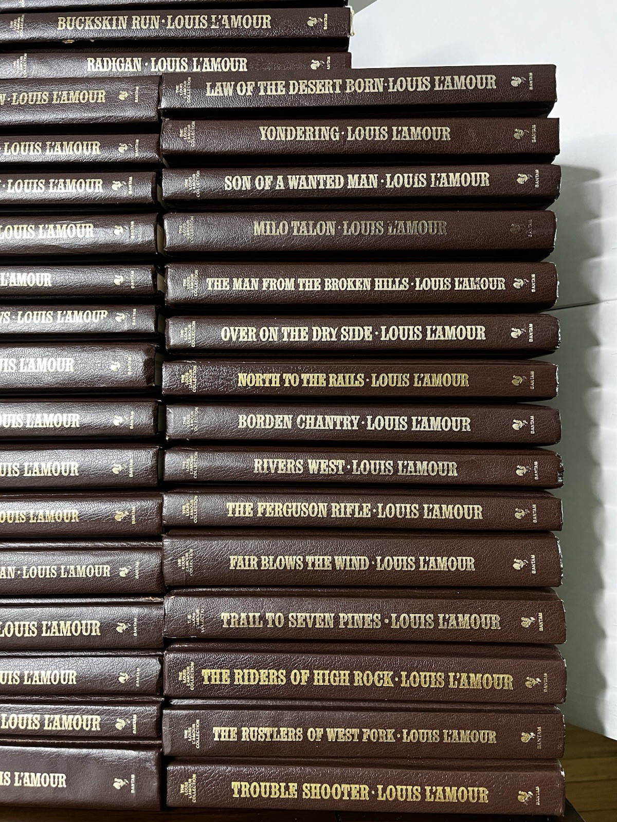 The Louis L&rsquo;Amour Collection Leatherette Hardcover Books (Sold Individually)