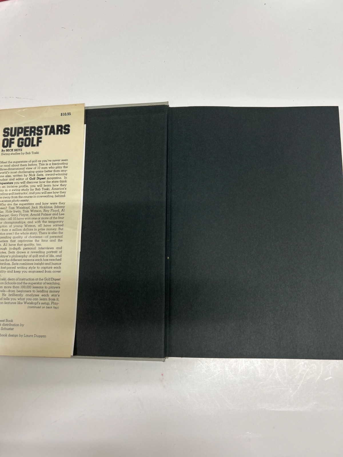 2 Vintage Golf Books « The Swing » 2001 & »Super-Stars of Golf » 1978