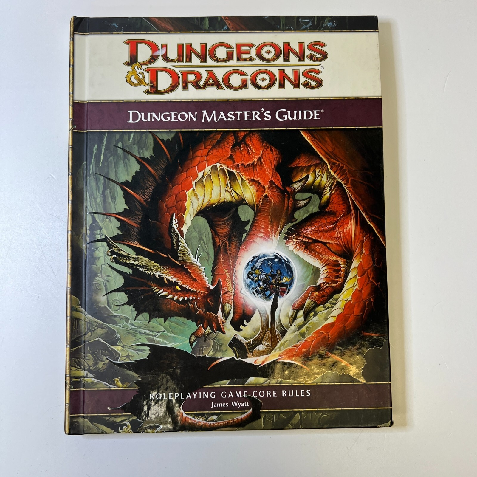 Dungeons & Dragons 4E Dungeon Master&rsquo;s Guide 4th Edition Hardcover James Wyatt