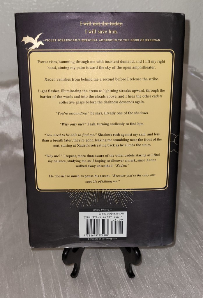 Onyx Storm (Wing and Claw Collection) (The Empyrean, 3) – hardcover Yarros,