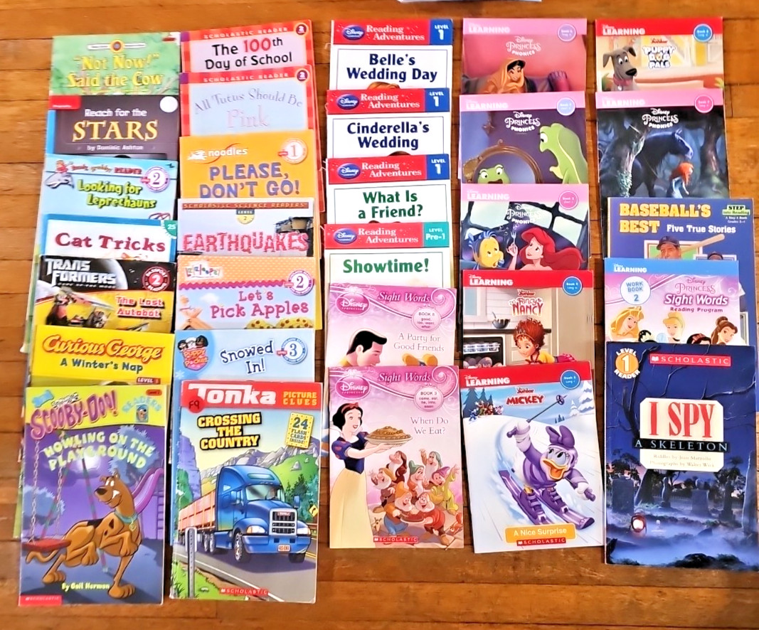 Lot 235 Readers Ready to Read Reading Level Pre 1 2 3 4 Kids Books Mixed