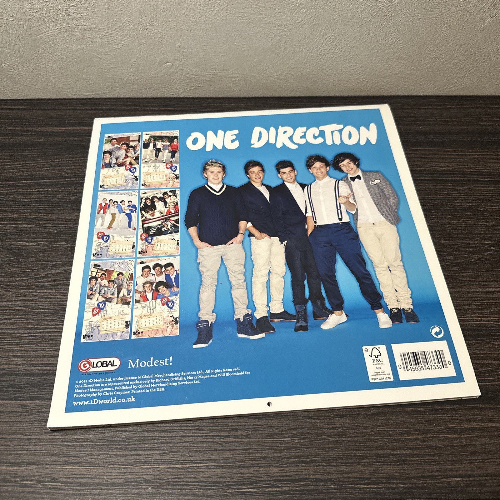 One Direction Official 2013 Calendar Set Of 2