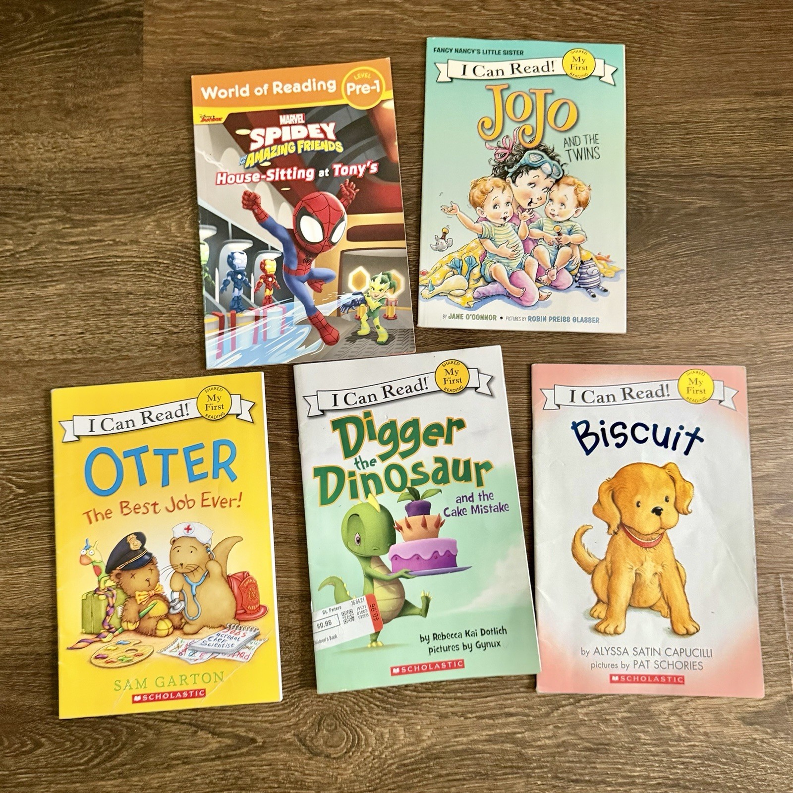 Large Lot Pre Reader & Phonics Book Lot Biscuit I Can Read LEGO Animal Phonics