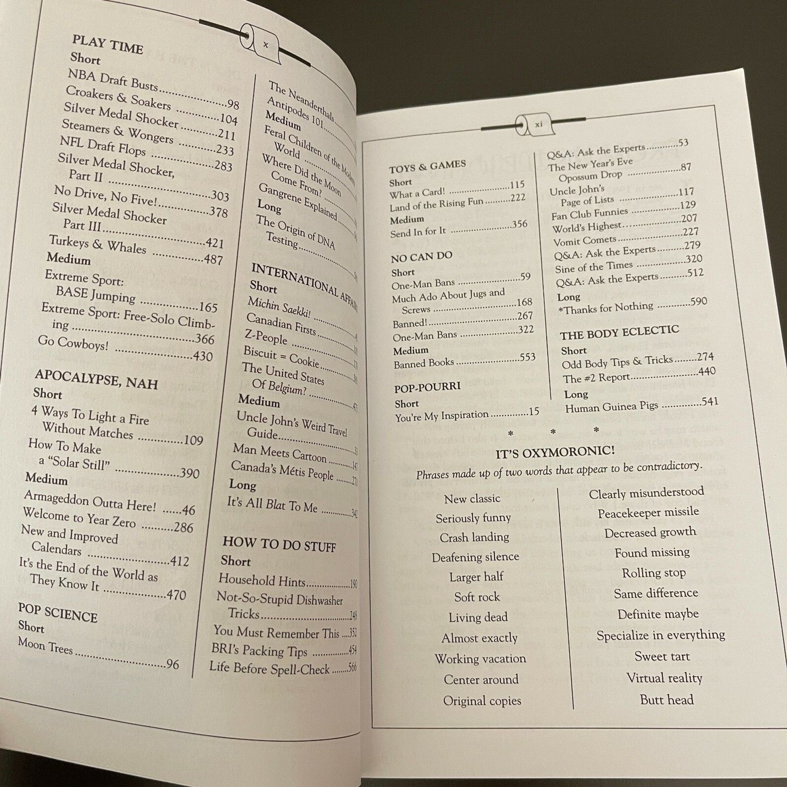 Uncle John&rsquo;s Fully Loaded 25th Anniversary Bathroom Reader Book 608 Pages