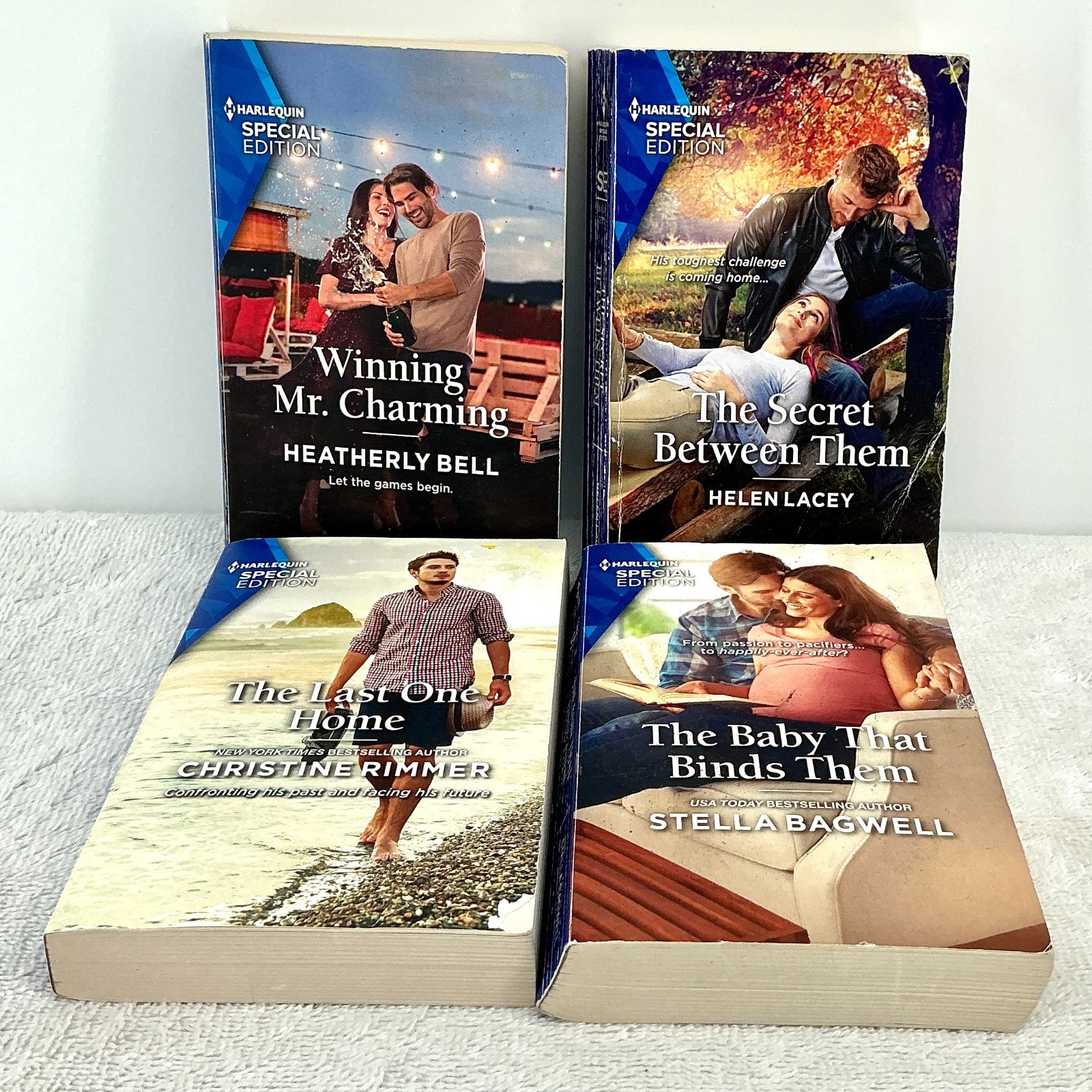 Harlequin Romance Lot of 4 Titles Paperbacks (833)