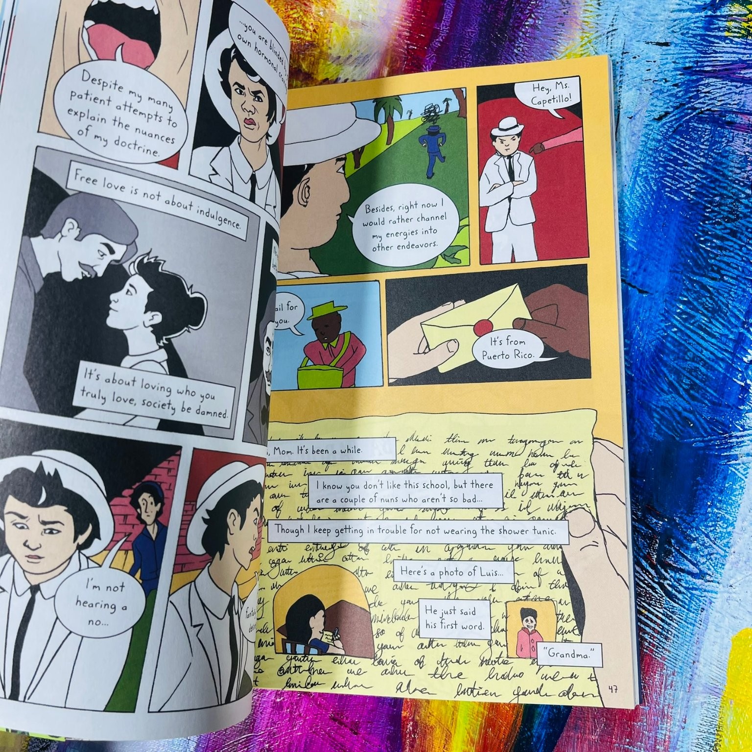 Luisa Graphic Novel Stanford University Project 2017, Feminist Biography