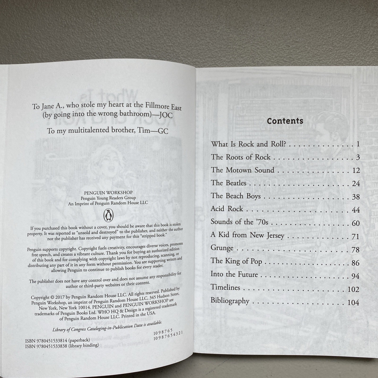 What Is Rock and Roll? (What Was?) – paperback O&rsquo;Connor, Jim|Who HQ|Copeland…