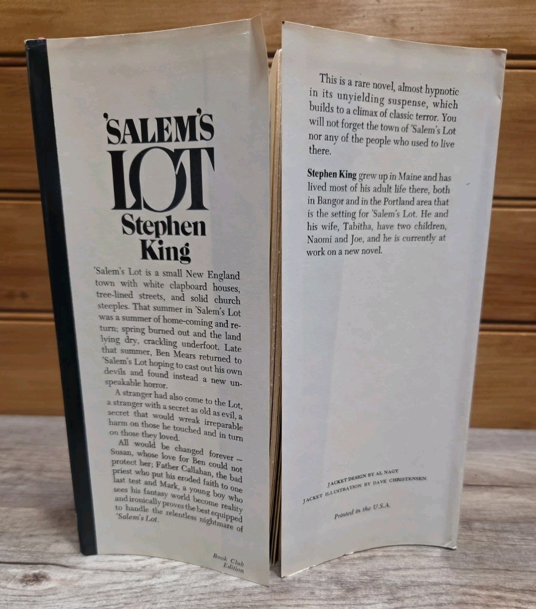 Salem&rsquo;s Lot By Stephen King 1975 HC DJ Doubleday First BCE