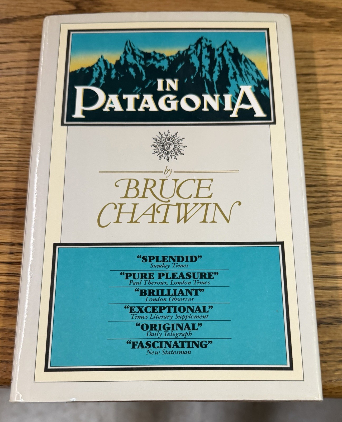 In Patagonia (Chatwin) 1977 hardcover book