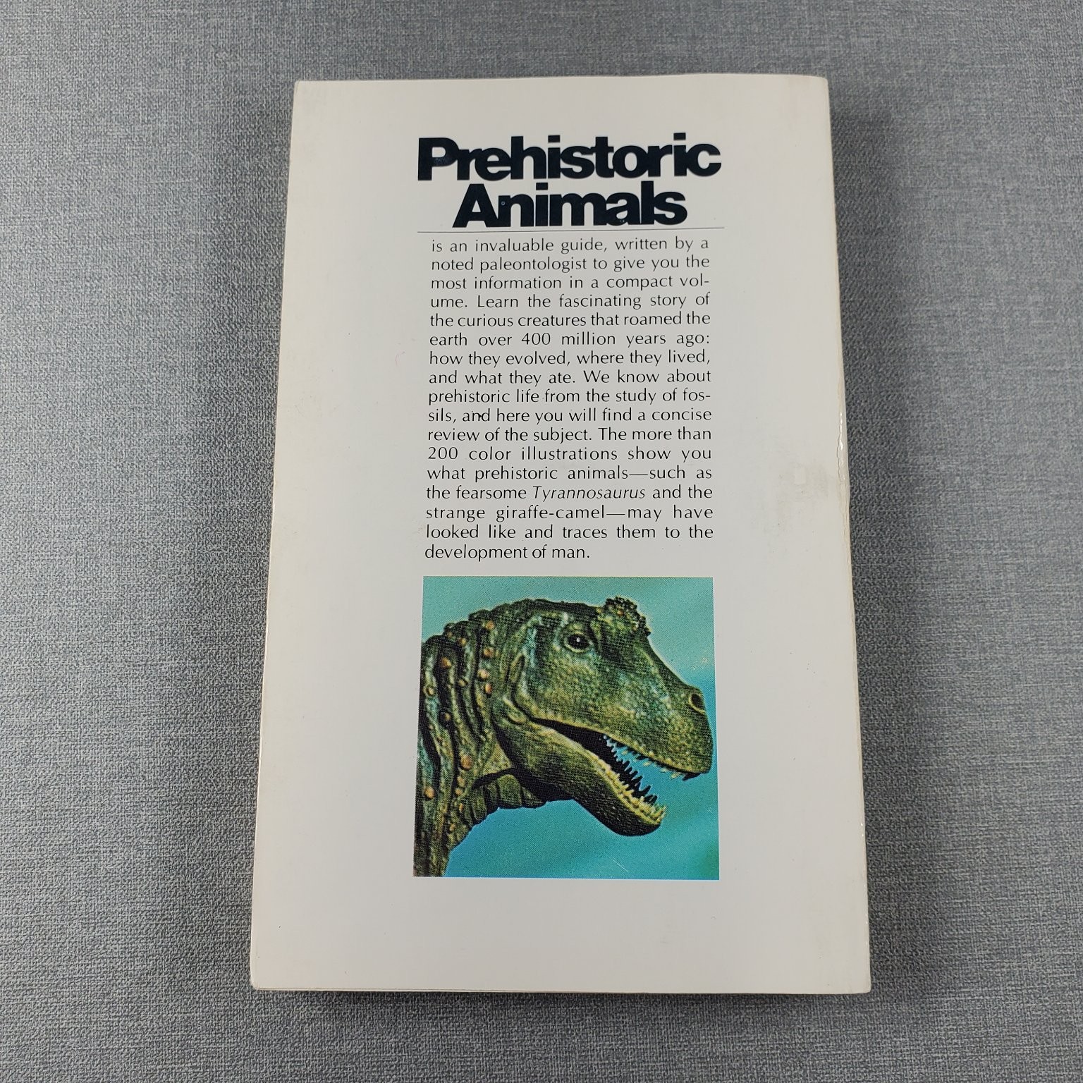 Prehistoric Animals Barry Cox 1970 Paperback Illustrated Bantam Books