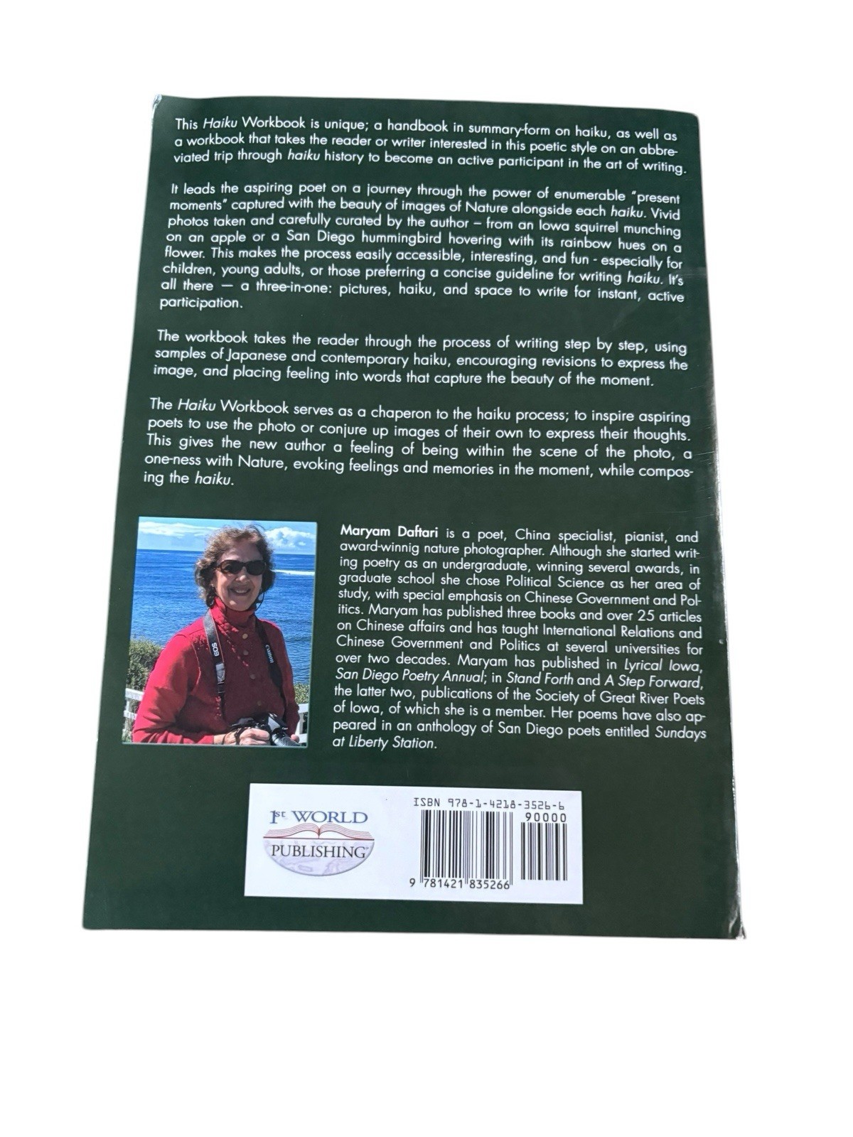 Haiku Workbook Maryam Daftari 2022 Like New Paperback