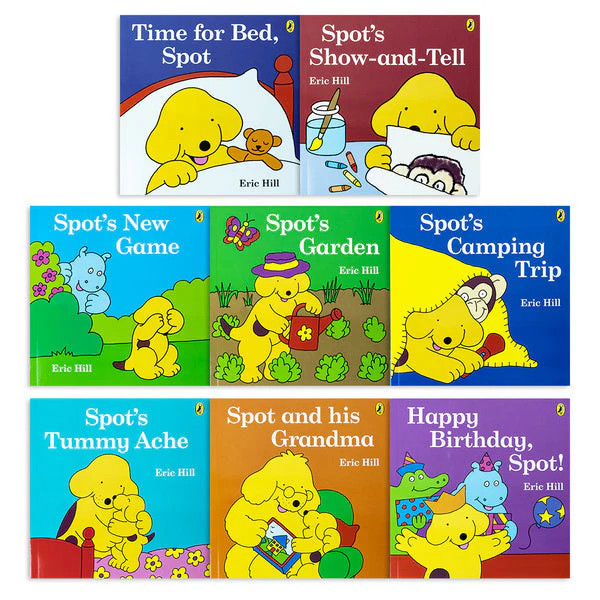 Read With Spot 8 Books Collection Box Set by Eric Hill NEW