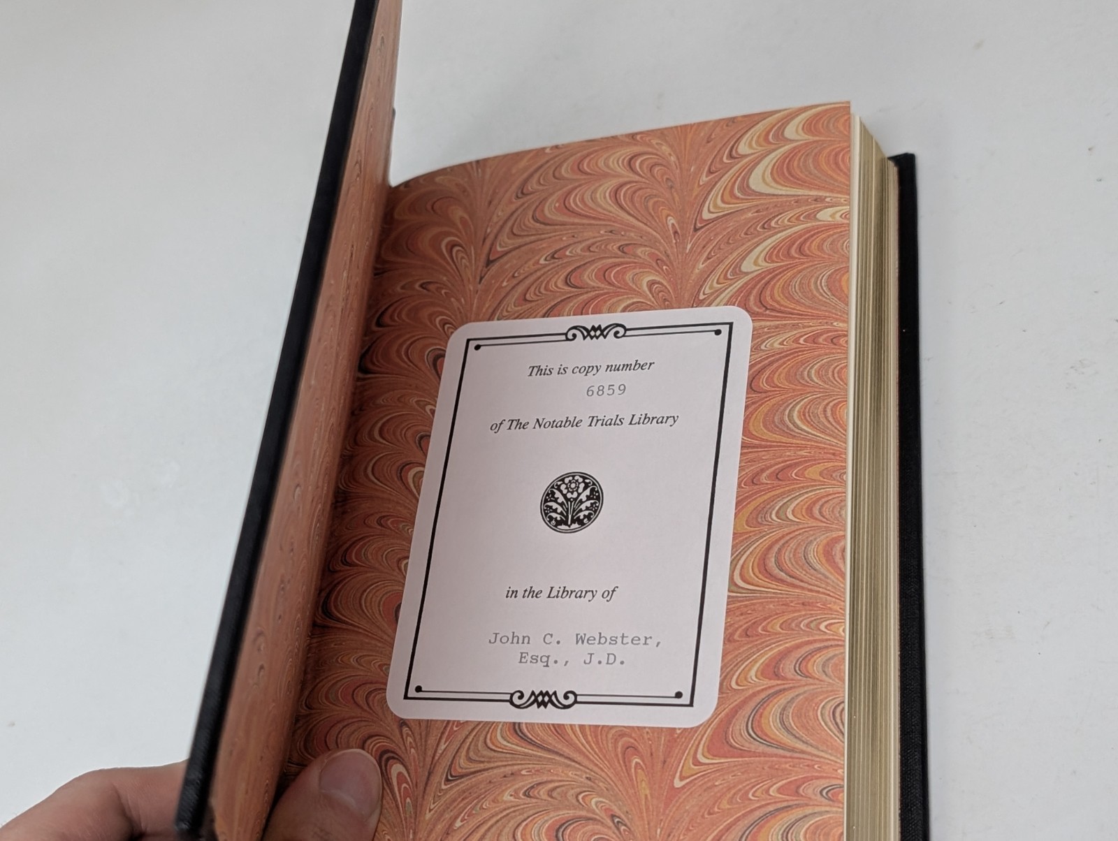 The Irving Judgment Leather Notable Trials Library 2004 Special Edition Book VTG