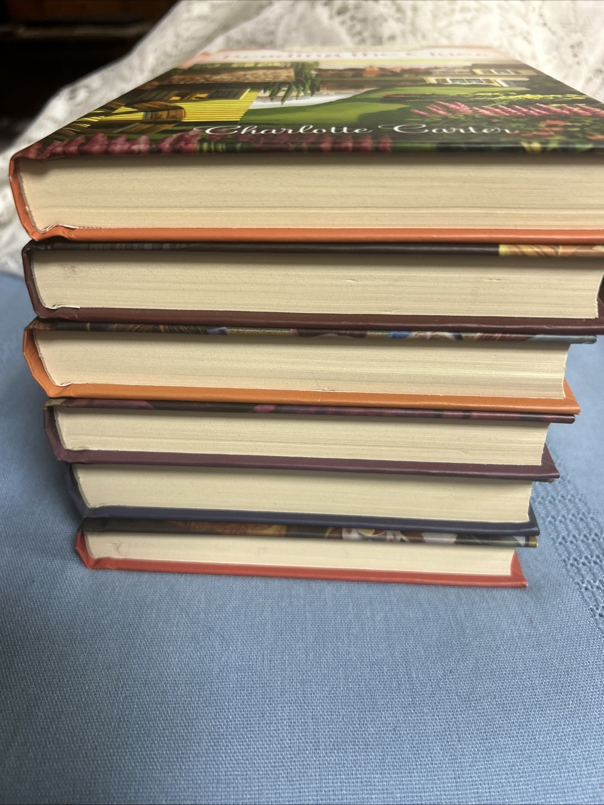 LOT OF 6 SECRETS OF MARY&rsquo;S BOOKSHOP Mysteries HC 2012 Guideposts VGC