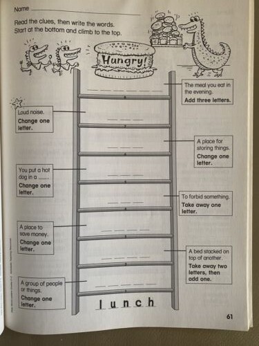Daily Word Ladders: Grades 2-3: 100 Reproducible Word Study Lessons That Help