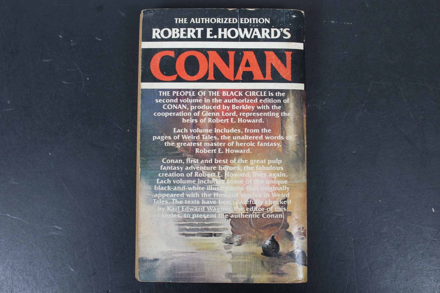 Conan The People of the Black Circle Robert E. Howard 1977 Authorized Edition PB