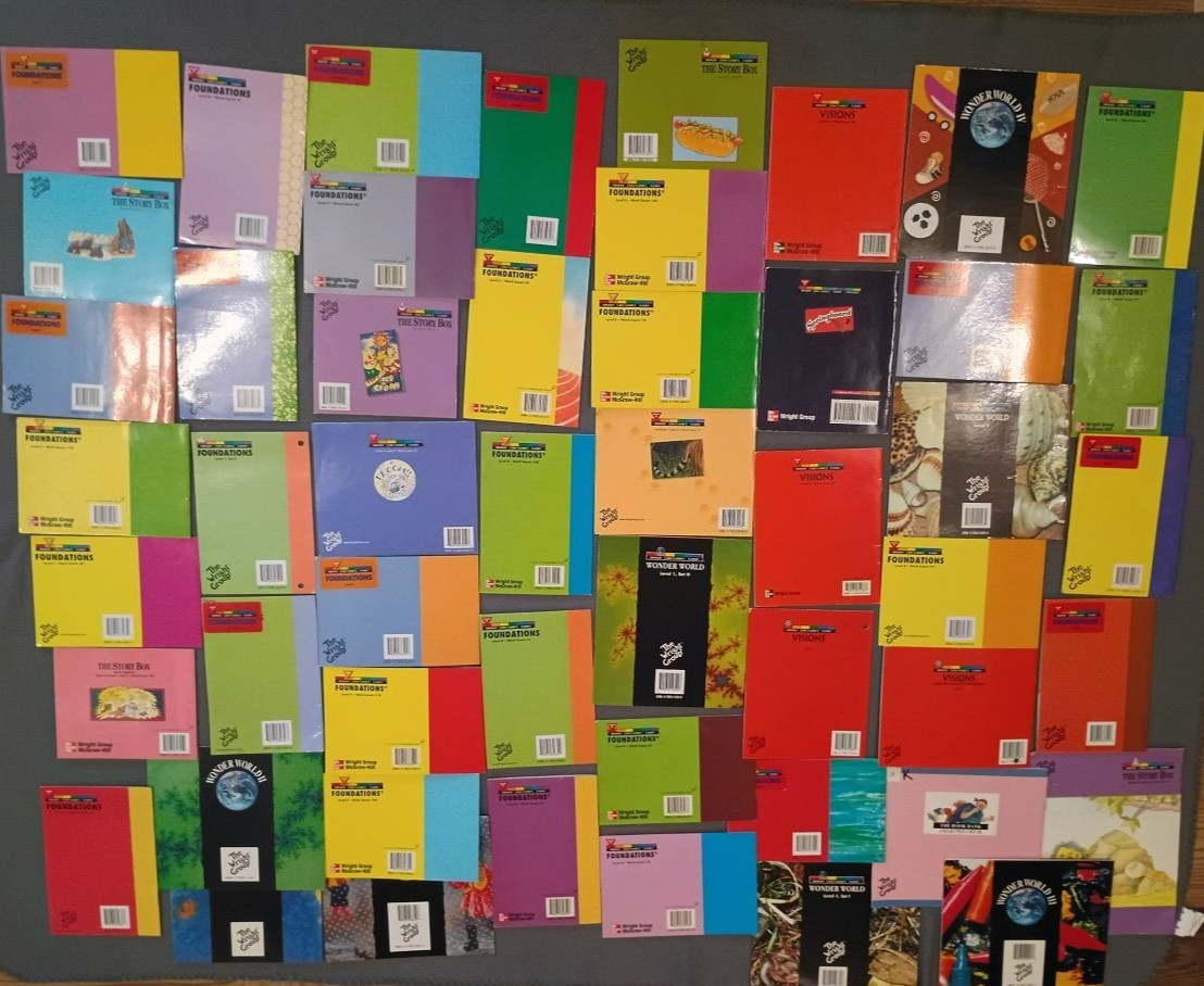 Lot of 52 The Wright Group McGraw Hill Early Emergent Readers Joy Cowley Level 1