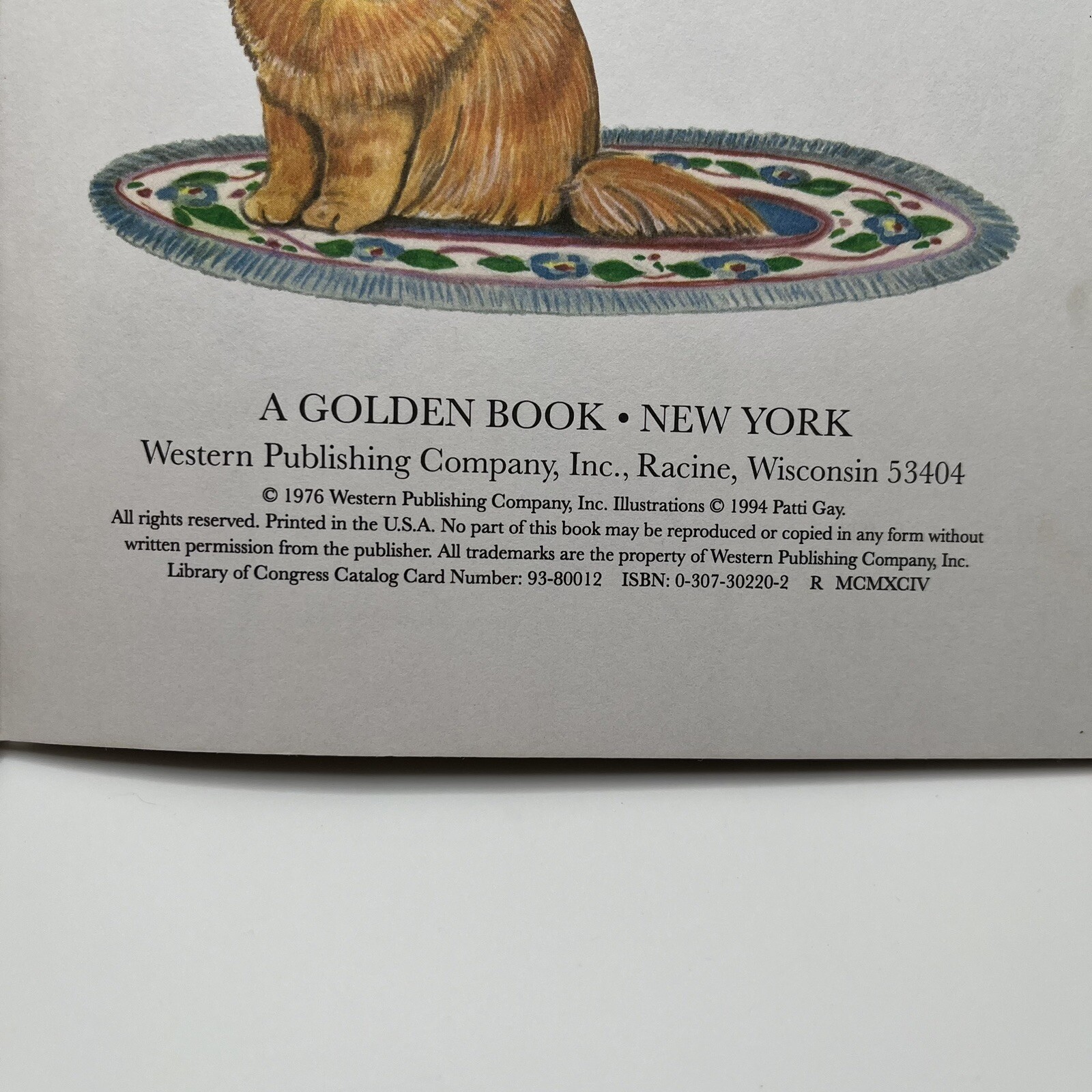 A Little Golden Book – Cats – #309-72 1994 Vintage Book