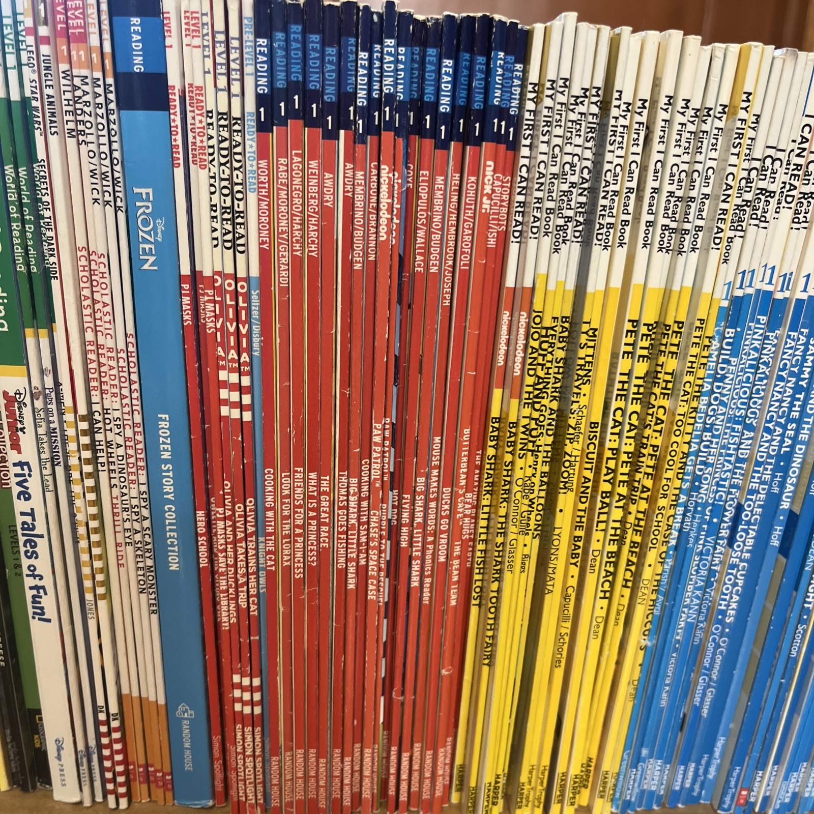 Lot of 120 Level My First & Level 1 I Can Read, Step Into Reading And More…