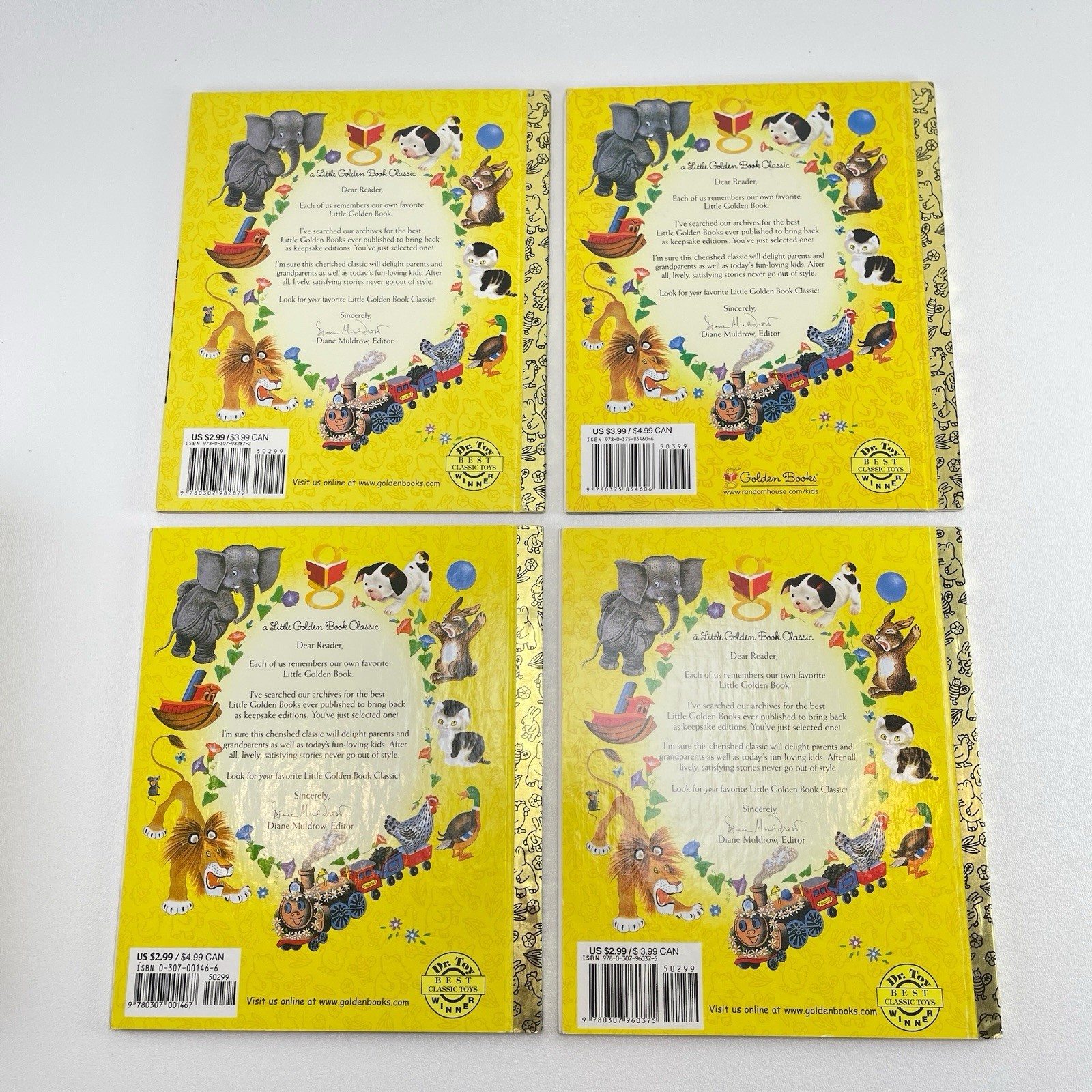 Little Golden Books Lot of 12 Classic Children&rsquo;s Books – Mixed Titles