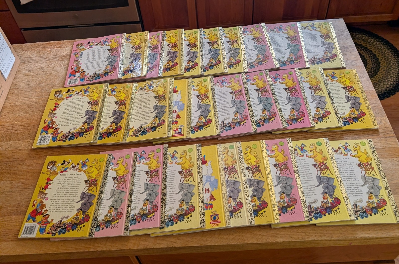 Lot of 30 Little Golden Books – 1990&rsquo;s