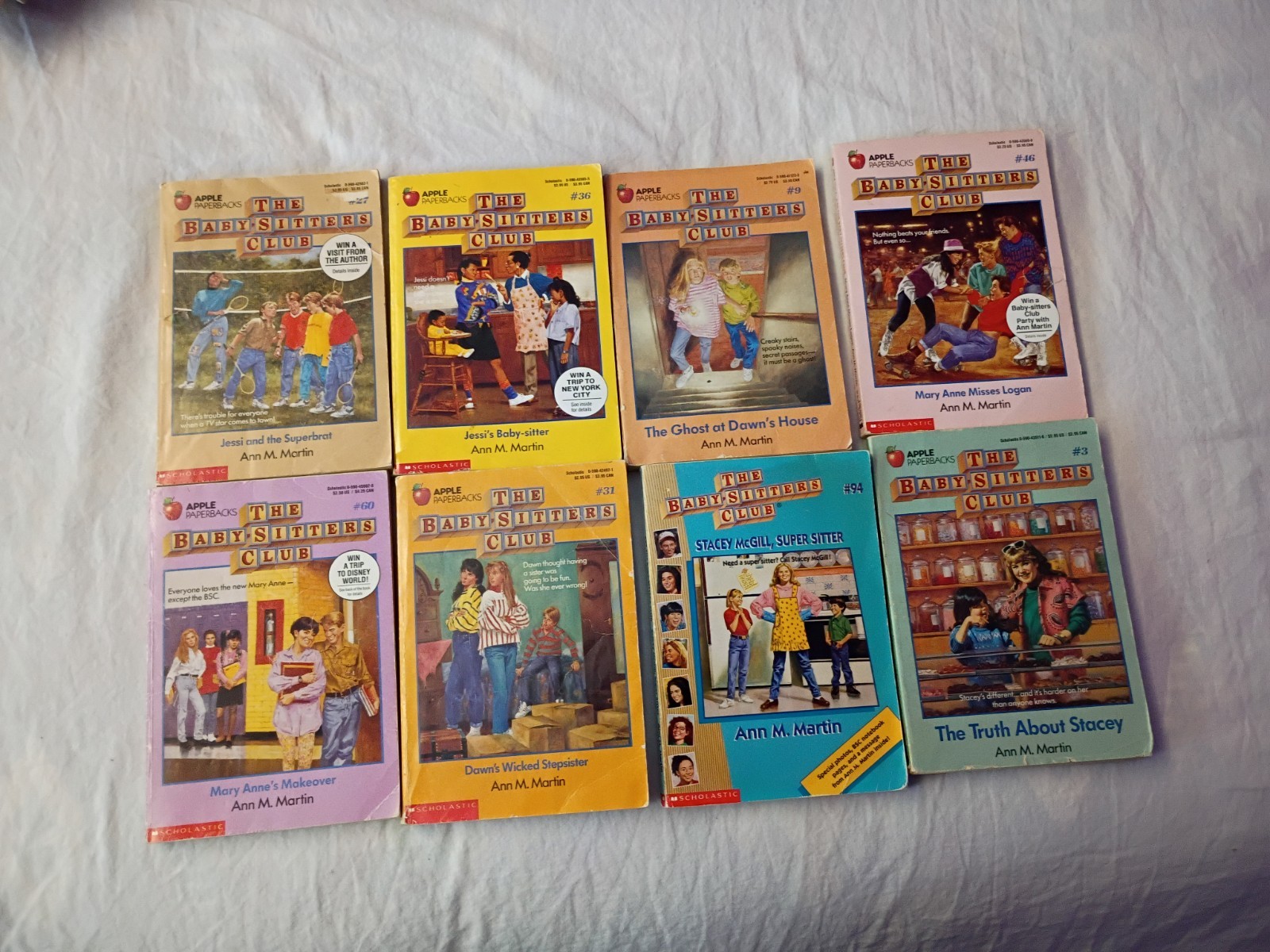 The Baby-Sitters Club Big Lot of 38 Vintage 1990&rsquo;s Paperback Books Scholastic
