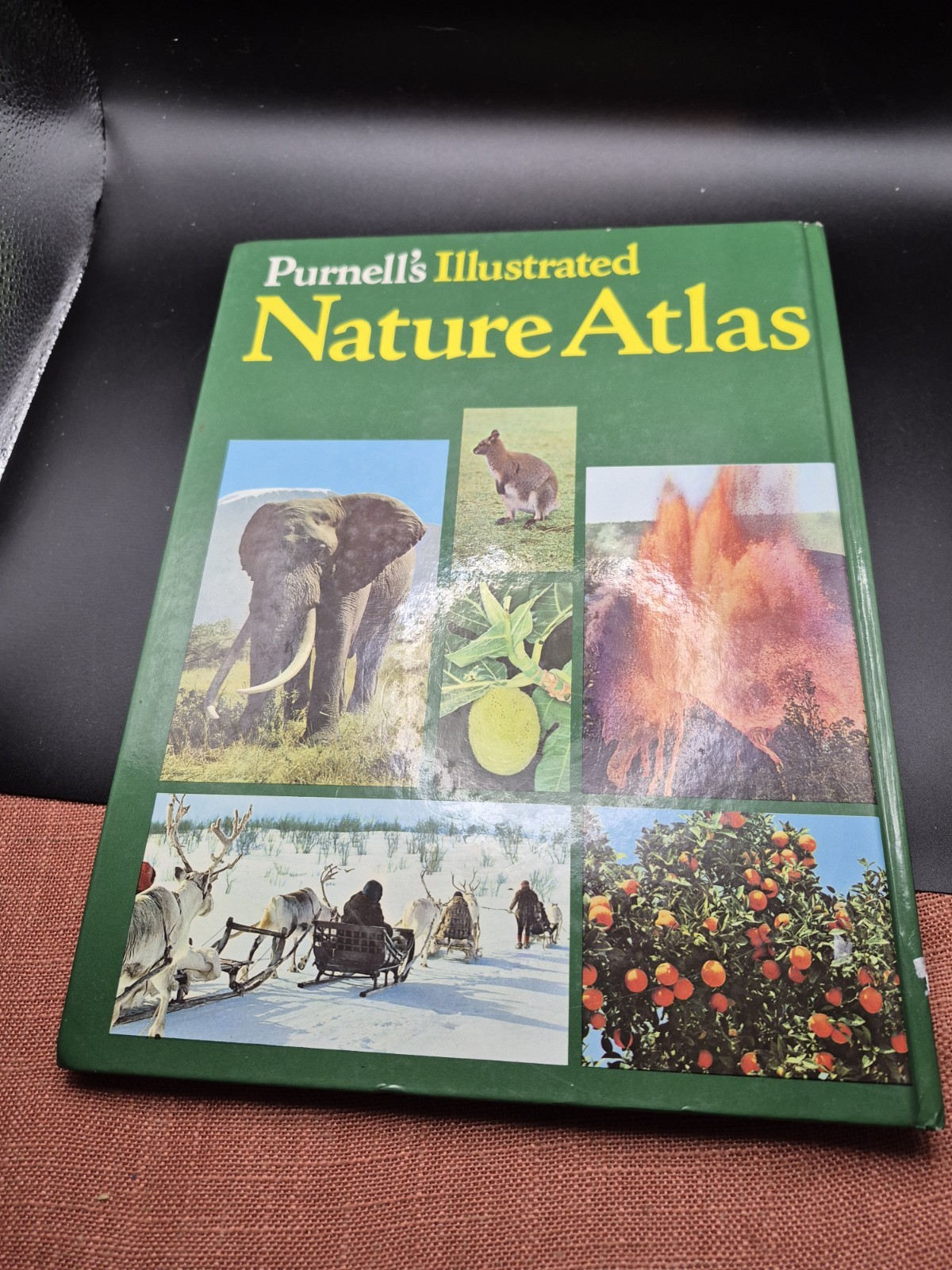 Purnell&rsquo;s Illustrated Nature Atlas. Edited by Norman Barrett. Vintage book, 1980