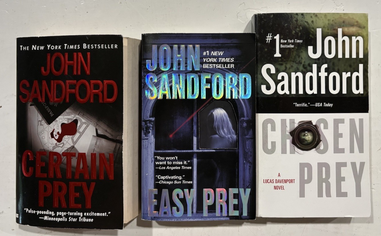 36 Book Lot Complete Lucas Davenport « PREY » Series #1-35+1 JOHN SANDFORD Set