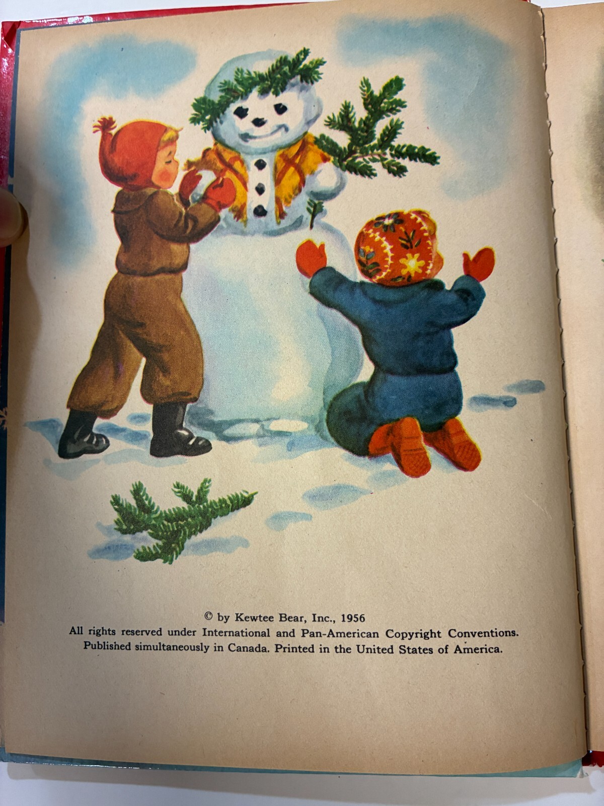 Lot of three 1950&rsquo;s WONDER BOOKS – Wizard of Oz, KEWTEE BEAR, SO THIS IS SPRING