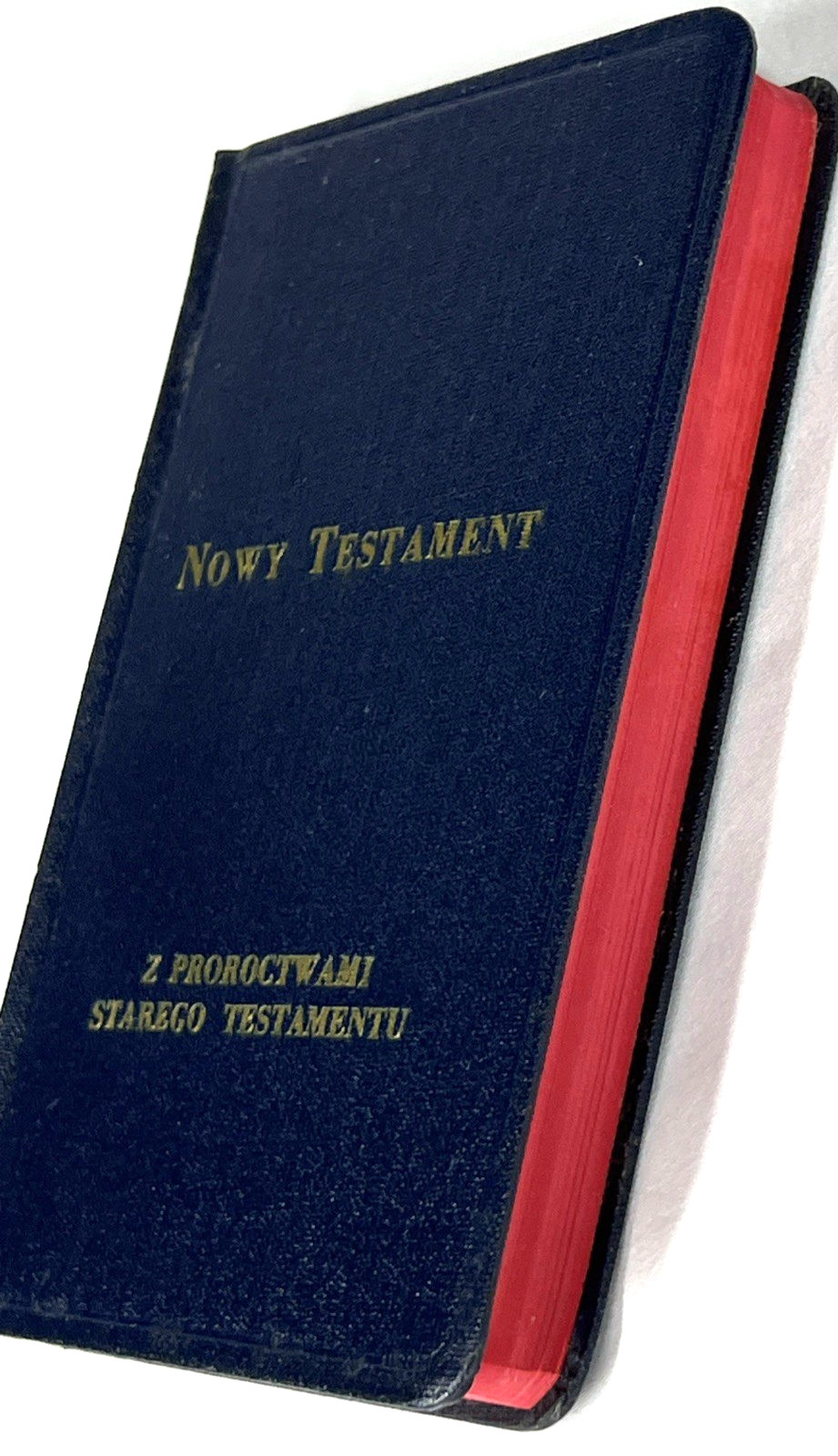 New Testament: Nowy Testament Polish Script Font Bible 6.25&Prime;x4&Prime; NOS