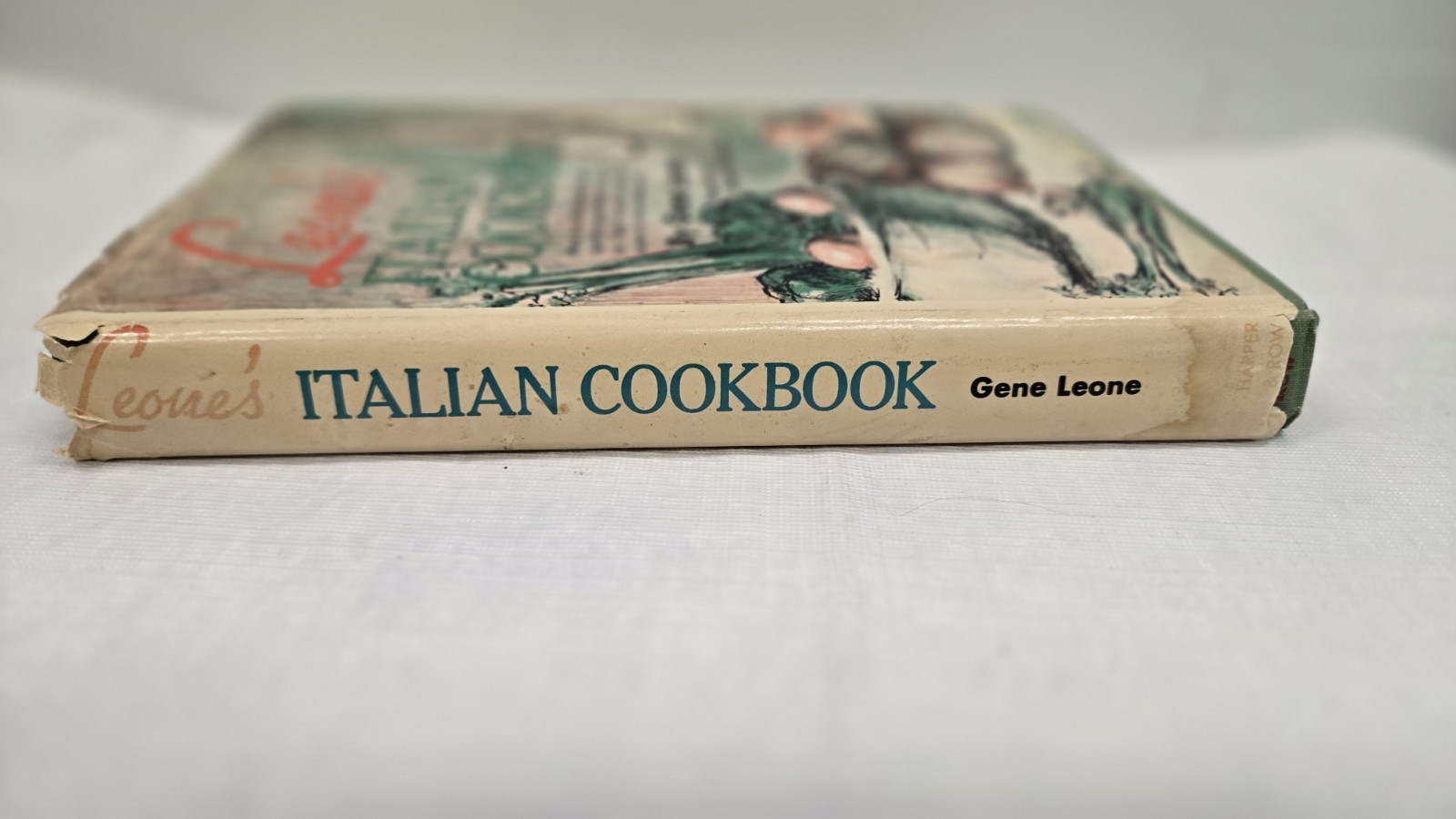 Leone&rsquo;s Italian Cookbook 1967 Book Club Edition Hardcover By Gene Leone
