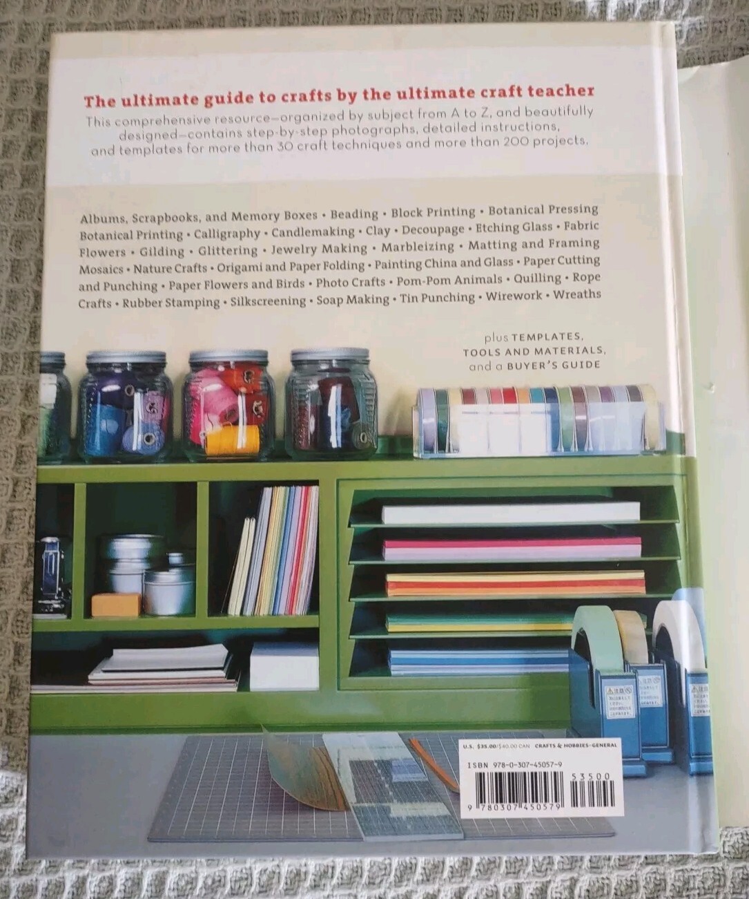 2009 First Edition Hardcover Book: Martha Stewart&rsquo;s Encyclopedia Of Crafts