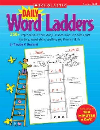 Daily Word Ladders: Grades 1Â?2: 150+ Reproducible Word Study Lesso – ACCEPTABLE