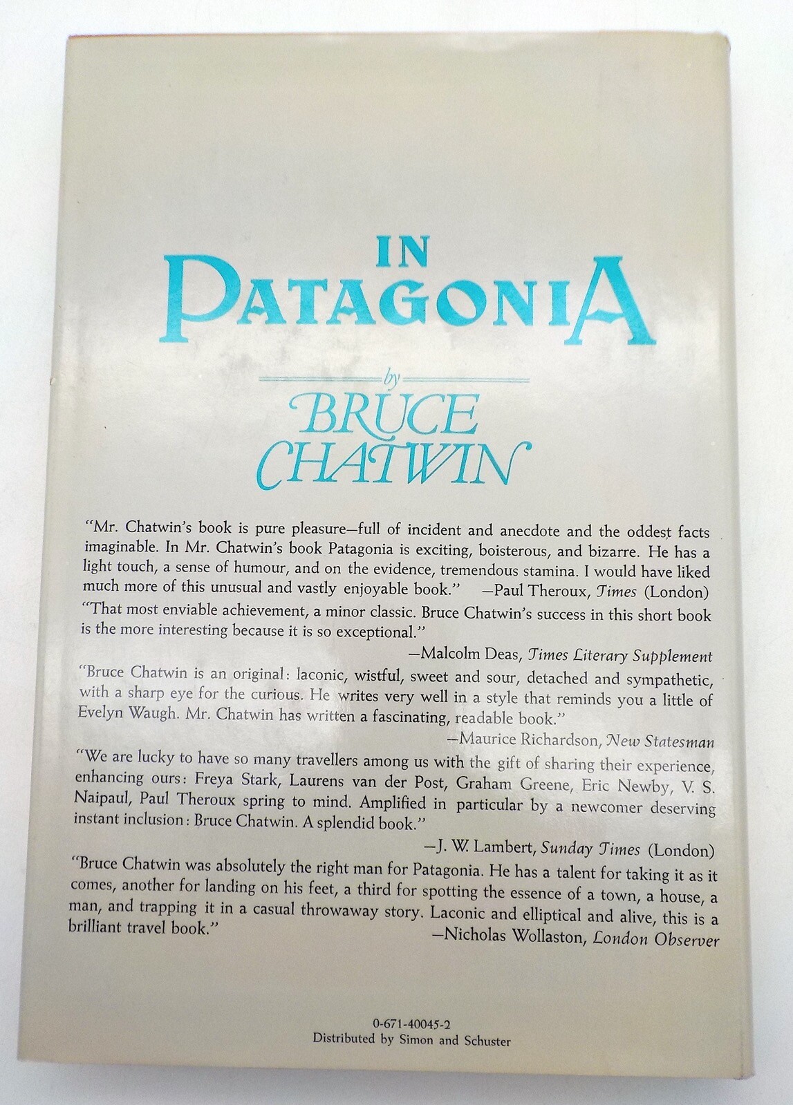 ADVENTURE BOOKS Patagonia-The Blue Bear-Down the Great Unknown HC 1STs