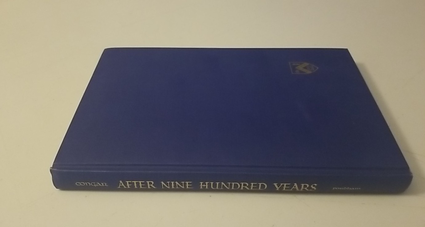 After Nine Hundred Years Yves Congar 1959 HC Eastern & Western Churches History