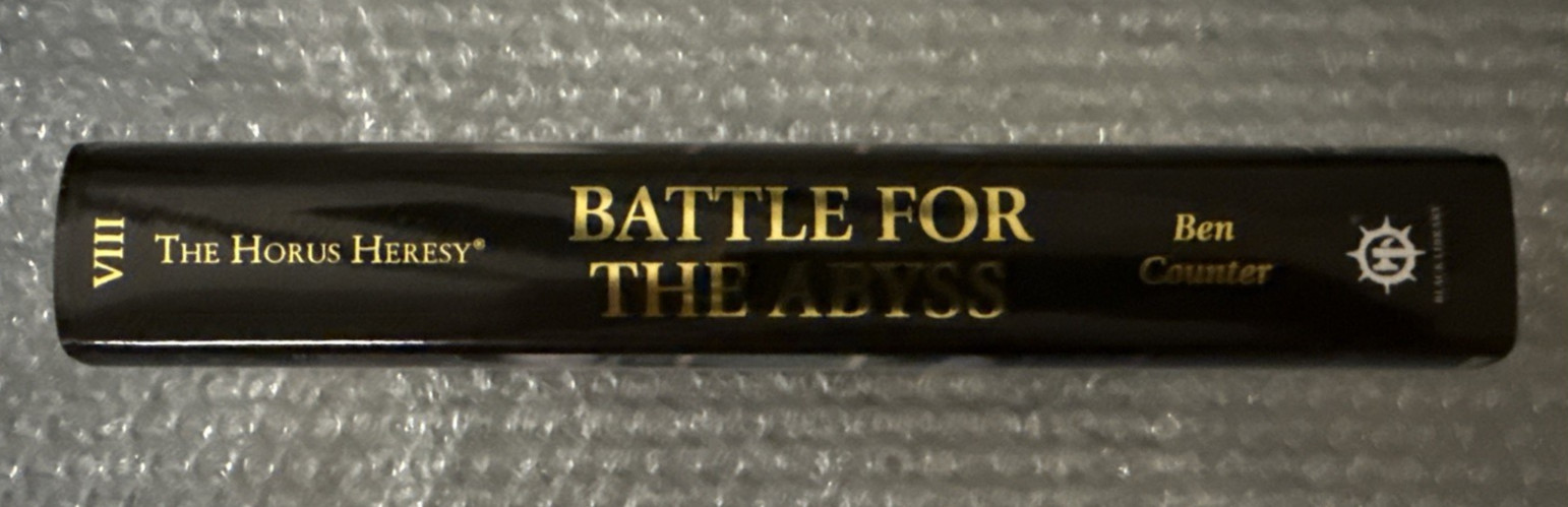 Warhammer The Horus Heresy Battle for the Abyss 1st Ed Hardcover Book