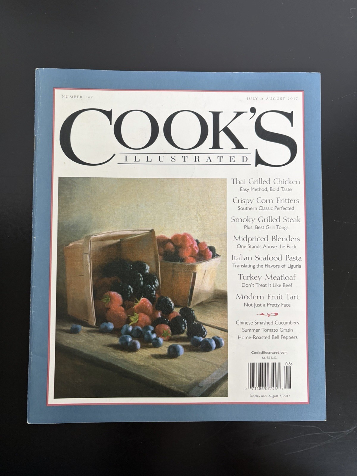 Lot of 6 Cook&rsquo;s Illustrated Magazine Issues. Late 2010s