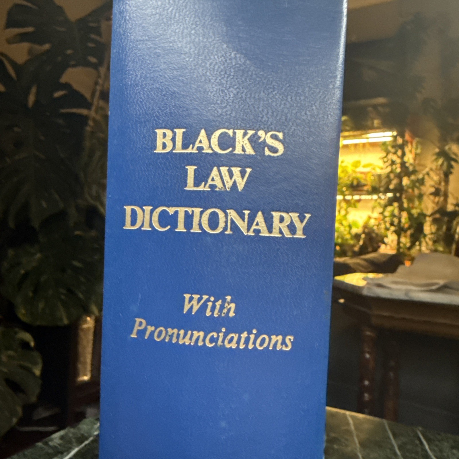 Black&rsquo;s Law Dictionary with Pronunciations 5th Edition Hardcover