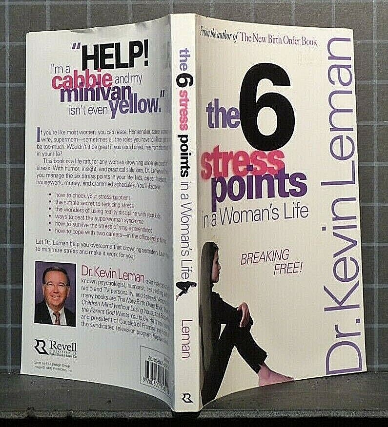 The Six Stress Points in a Woman&rsquo;s Life by Kevin Leman 1999 Paperback 838