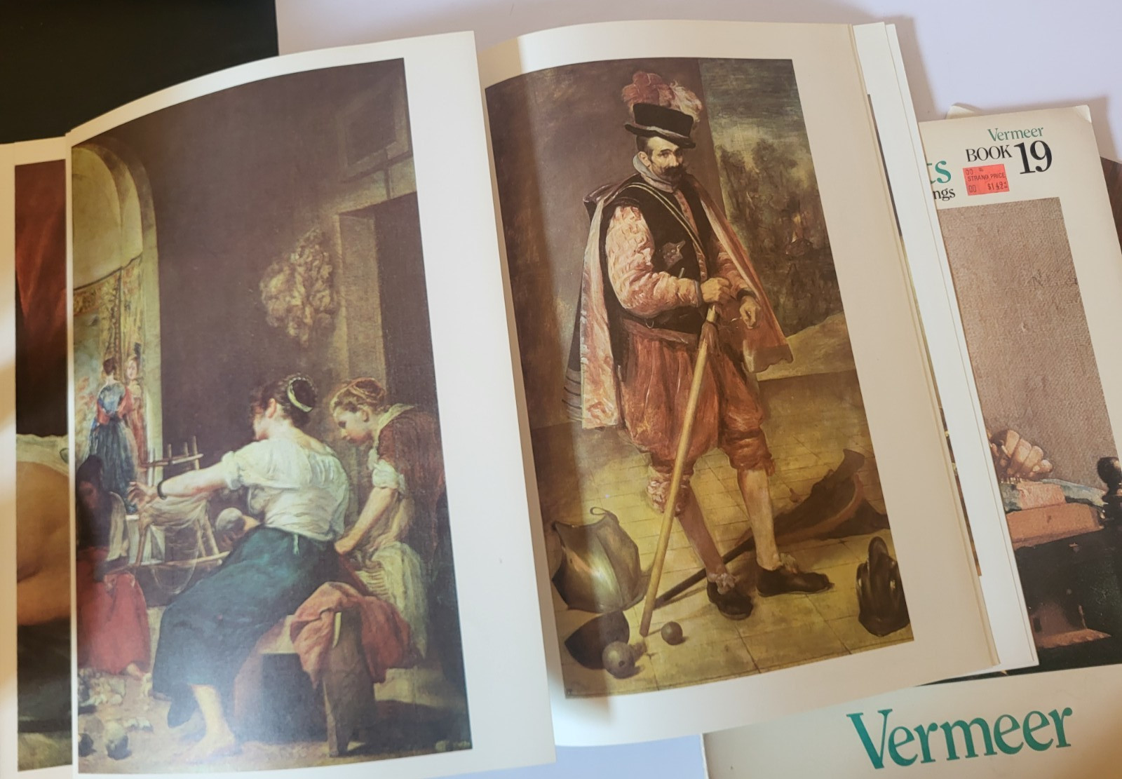 The Great Artists A Library Velasquez Vermer + Cassatt Art books lot