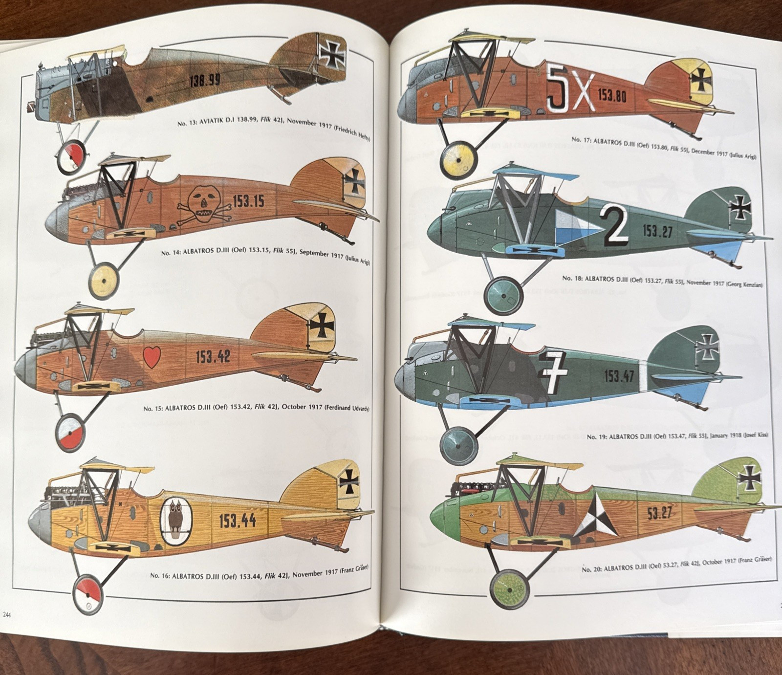 WW1 Air Aces of the Austro-Hungarian Empire 1914-1918 O&rsquo;Conner 1986 1st Ed