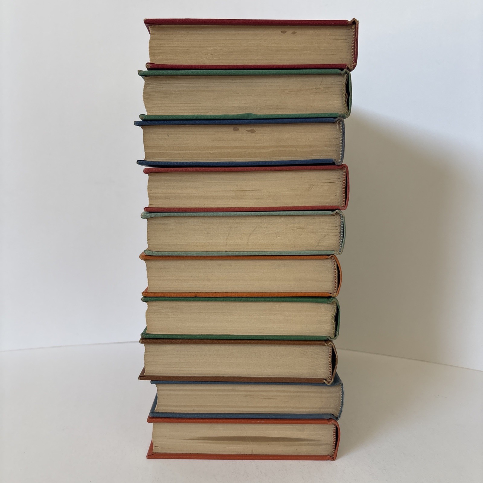 The Junior Classics VTG 1956 Complete Set Popular Edition Collier Vol. 1-10
