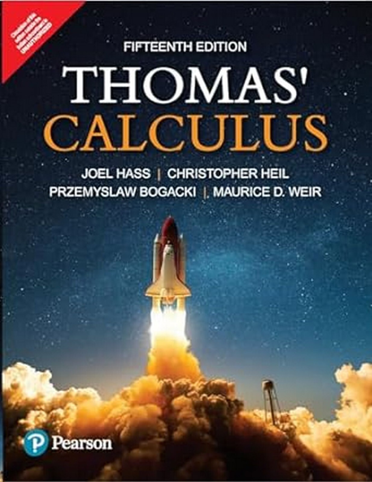 Brand New: Thomas&rsquo; Calculus by Maurice D. Weir 15TH INTL ED