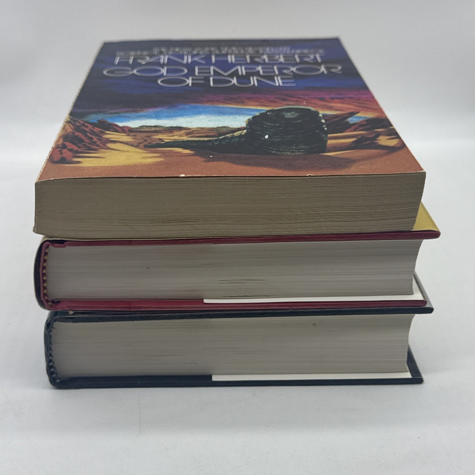 Lot of 3 Dune Hardcover/TPB Books Brian Herbert Corrino Harkonnen God Emporer OF