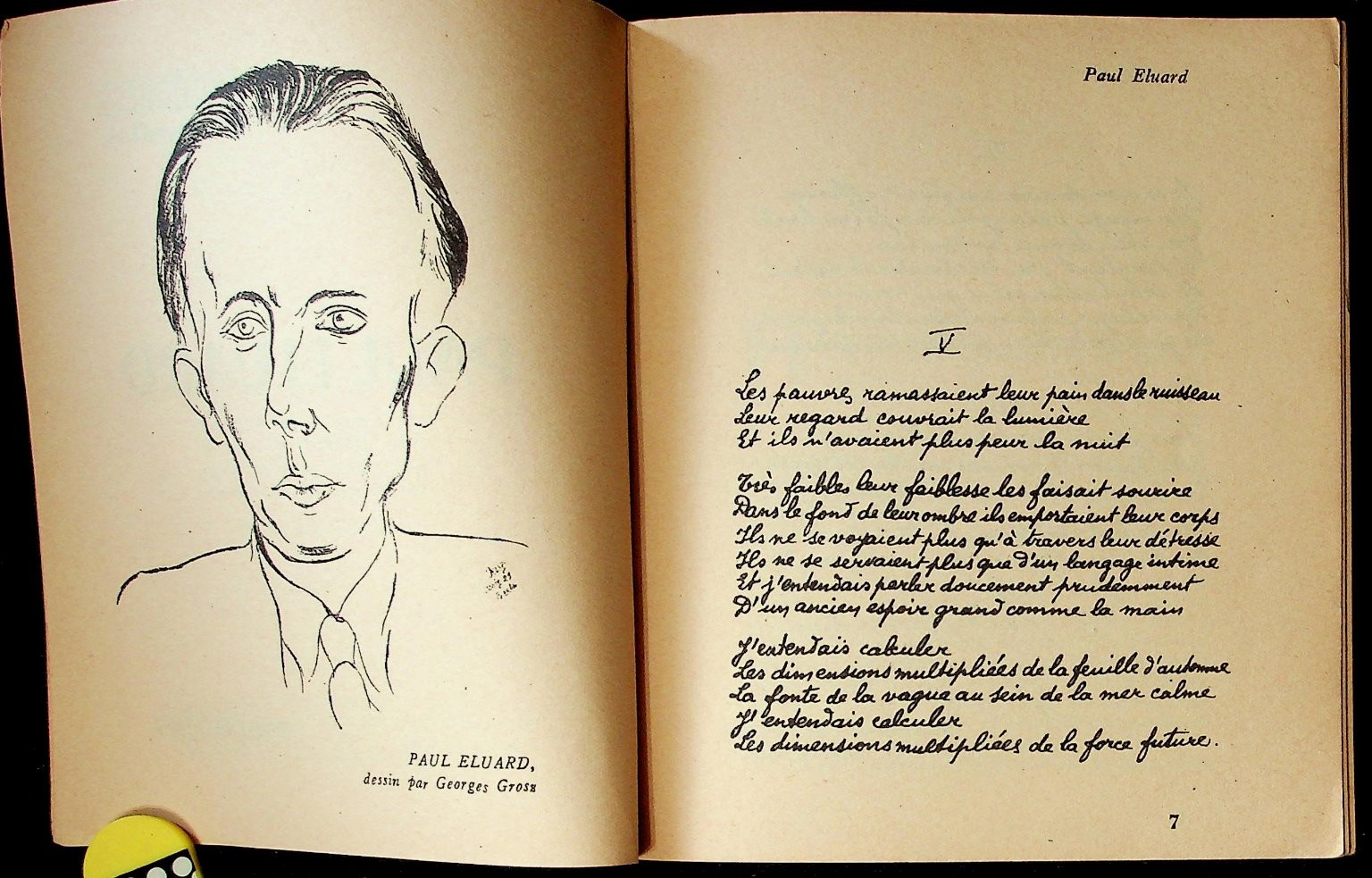 Paul Eluard by Louis Parrot Pierre Seghers Poetes d&rsquo;Aujourd&rsquo;hui 1 Poetry French