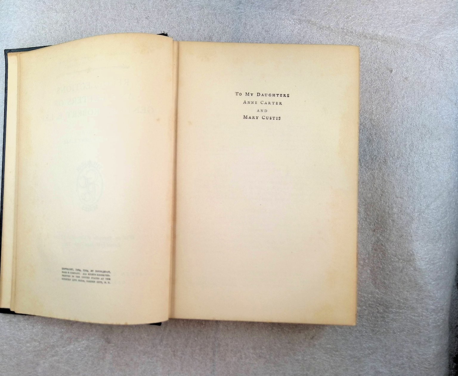 Recollections & Letters of General Robert E. Lee by Captain R. E. Lee 1924