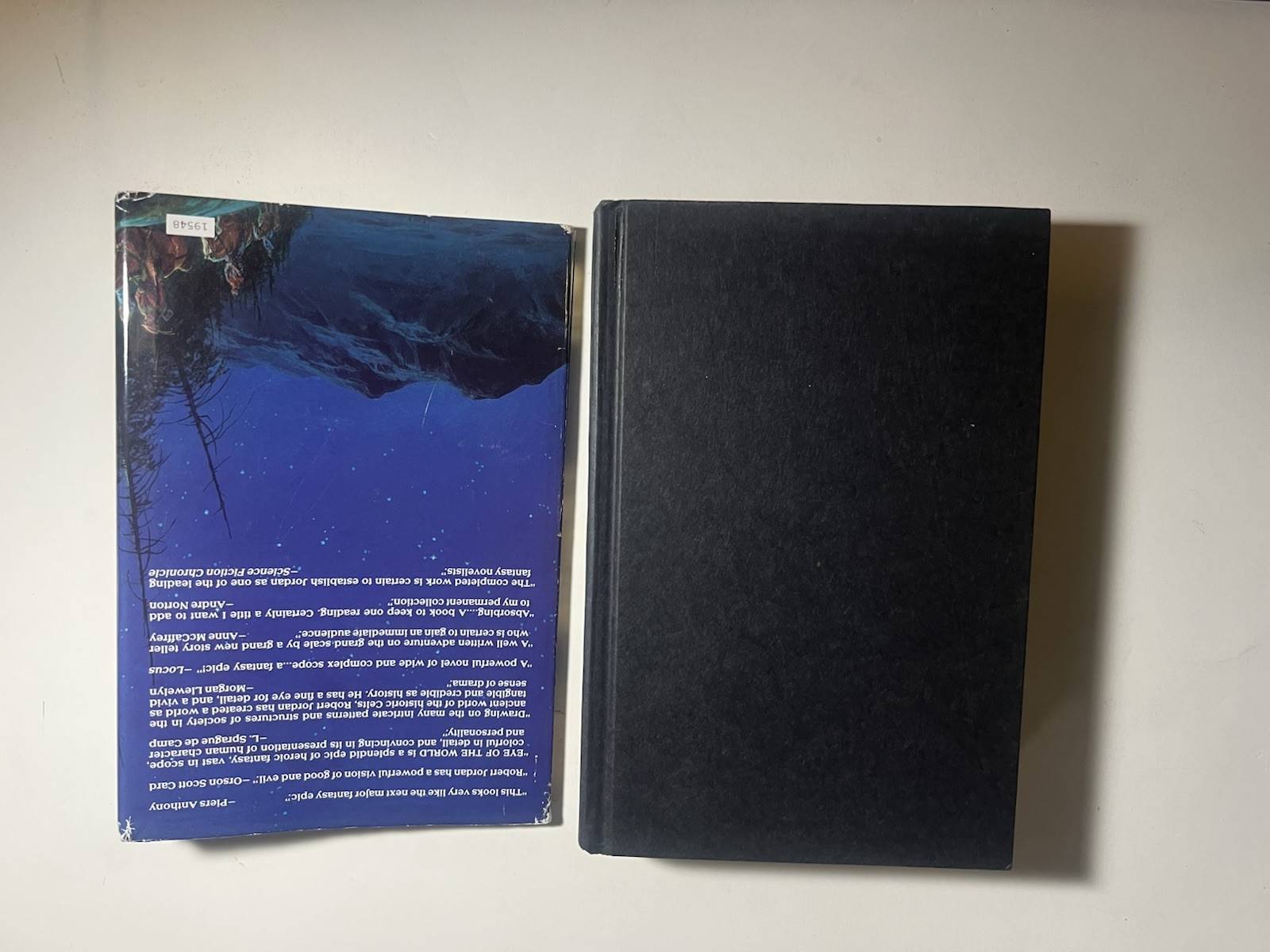 THE EYE OF THE WORLD (HARDCOVER, BCE 1990) ROBERT JORDAN WHEEL OF TIME BOOK HCDJ