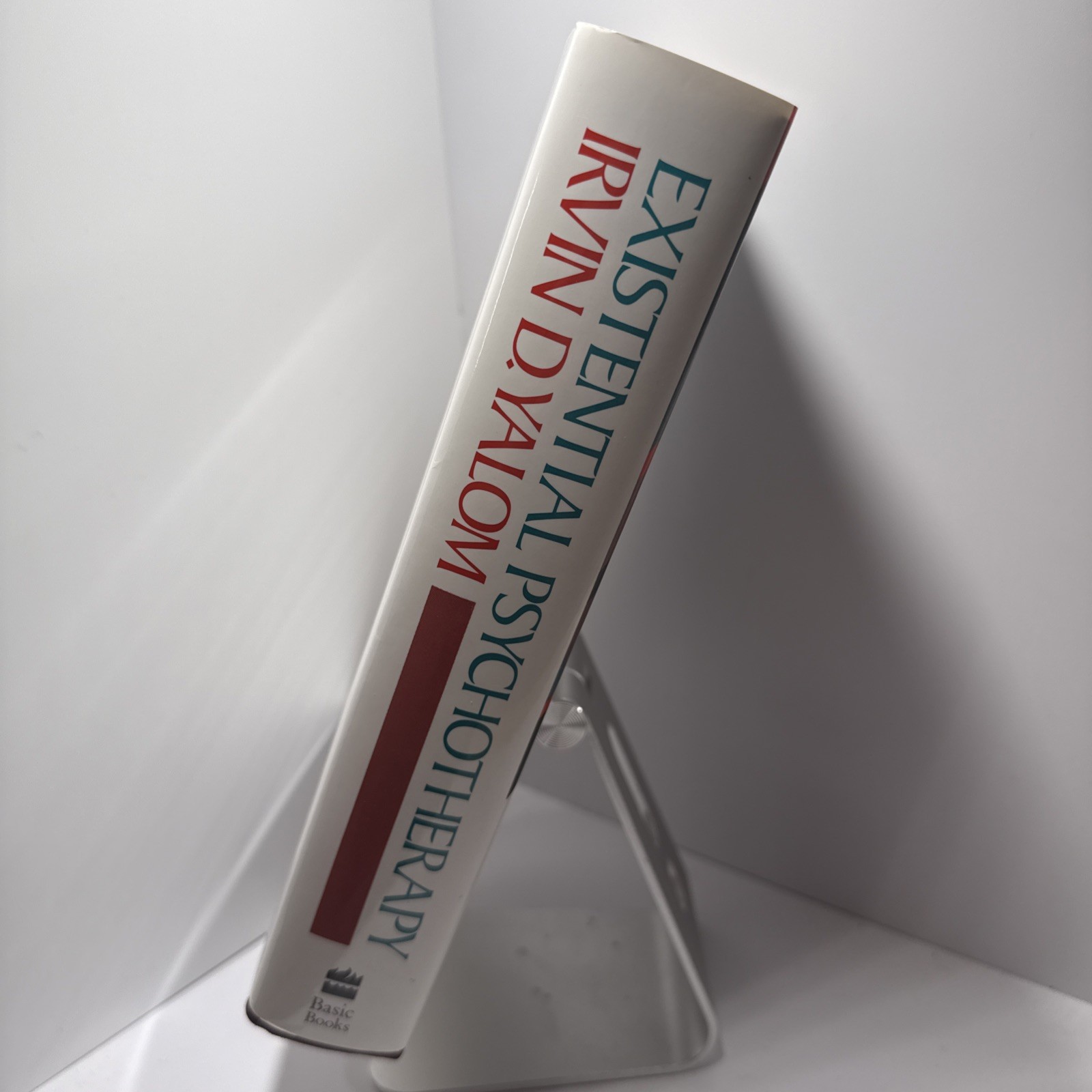 Existential Psychotherapy Book Irvin Yalom 1980 HC w/ DJ Like New Excellent