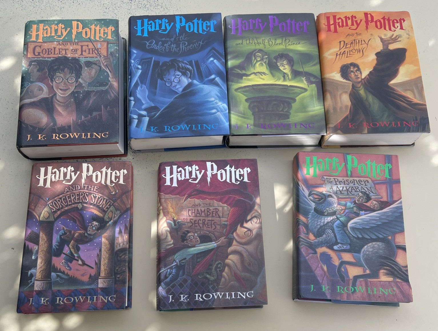 Harry Potter Box Set Hardcover Books 1-7 in Trunk Chest Limited J.K. Rowling