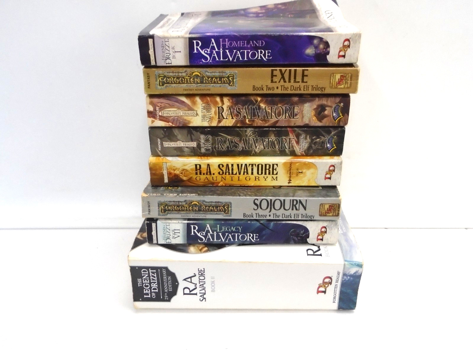 Drizzt Forgotten Realms R.A. Salvatore Lot 16 HC/PB books The Pirate King + More